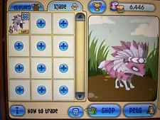 Animal Jam CLASSIC Light pink Headdress (MUST READ DESCRIPTION)