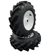 4.80x4-8 Tiller Wheel Set - Left & Right - 1" Axle