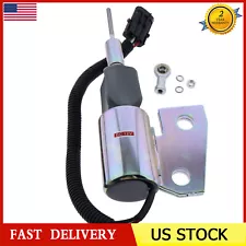 12V Fuel Shutoff Solenoid J991167 For CASE 580M 60XT 70XT New Holland U80 LV80