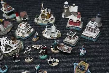 Harbour Lighthouse Massive Display Ornament / Figurine Lot.