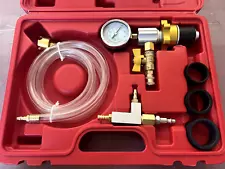 Engine Cooling System Vacuum Purge & Refill Kit Set Universal Pro Tools