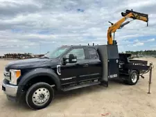 2017 Ford F-550 XLT 4WD 36' Knuckle Boom Crane Picker Truck PTO Diesel bidadoo