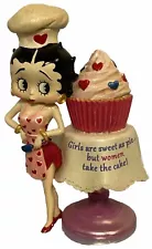 Betty Boop A Woman Takes The Cake It’s A Girl Thing Figurine Danbury Mint 2013