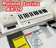 Tested Roland Lucina AX-09 Keyboard Synthesizer 37key shoulder keyboard FedEx