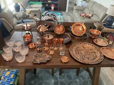 hammered copper pots for sale