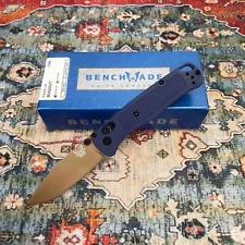 Benchmade Bugout Crater Blue Grivory S30V Stainless Steel Pocket Knife 535FE-05