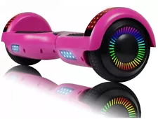 New Listing6.5" Hoverboard Self-Balance Electric Scooter no bag for Kids LED Hoover Board