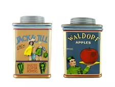 Sakura Vintage Seed Labels Kitchen Canisters Jack Jill Peppers Waldorf Tomatoes