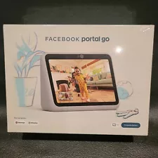 NEW Facebook 10.1" Meta Portal Go with Alexa Instagram WhatsApp FACTORY SEALED