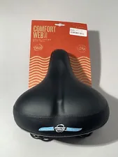 New Planet Bike Comfort Web Spring Saddle Seat $45 Black Women's Hybrid Cushion