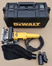 New ListingDeWALT DW682 Corded 4" Plate/Biscuit Joiner, Case, Vac Bag & Accessories