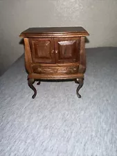 Vtg Sonia Messer 1:12 Queen Anne Cabinet/Cupboard For Sale