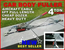 Car Puller Dozer Body Repair Chassis Dent Panel Straightener Damaged Jig 4 TON