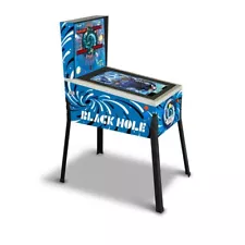 3/4 Scale Electronic Arcade Digital Pinball Machine "Black Hole" Video Games