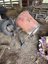 used electric cement mixer