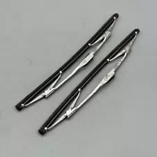 Porsche 356 Windshield Wiper Blade Pair BOSCH Blades 11” silver