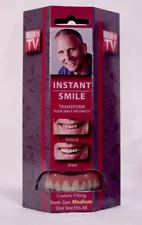 Instant Smile Deluxe Teeth MEDIUM Top Fake Cosmetic Impression Material