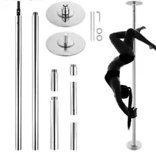 New ListingProfessional Fitness Dance Pole - Spinning & Static, Adjustable 88-111 inches