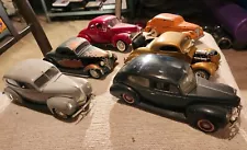 model car junkyard for parts not complete 5 Built Models 1936 1940 Ford