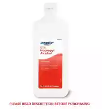 Isopropyl Alcohol Antiseptic Equate 91%, 32 Fl Oz