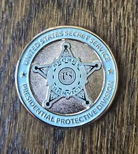 Secret Service Coin PPD Cowboy Presidential Protective Division Family Section