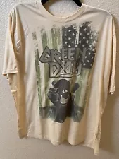 Green Day Guitar Shirt VTG Billy Joe Armstrong Green Day XL Shirt