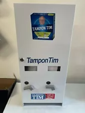 TAMPON TIM Wall Mounted Sanitary Napkin and Tampon Vending Machine with Key