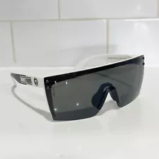 Retired Heat Wave Mint 400 Heatwave Lazer Face Shield Sunglasses White Frame