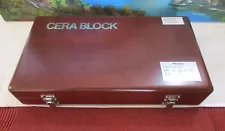 Mitutoyo Cera Block Set BE3-81-2F-2 Code 516-302-99 81-Pc Ceramic Gage Block Set