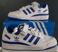 New ListingAdidas Originals Forum Low Men's Shoes 10.5 Cloud White-Royal Blue FY7756 New