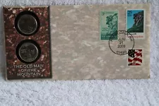 Old Man in the Mountain Commemorative Stamp and Coin Set 2000 / 2003