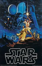 STAR WARS Movie Poster Empire Strikes Back Return of the Jedi 