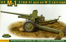 Ace Models 1/72 U.S. M-1 57mm ANTI-TANK GUN ON M-2 CARRIAGE