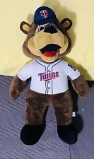 TC Bear Minnesota Twins 19" Tall Plush (Good Stuff, 2017) Very Good Condition