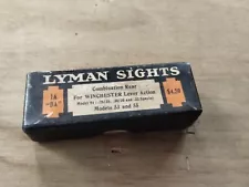 Lyman No. 1A - DA Tang Peep Sight - Winchester