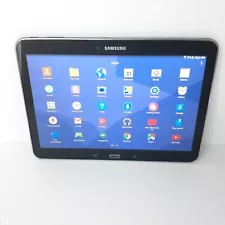 Samsung Galaxy Tab 4 SM-T530NU 16GB Wi-Fi 10.1in Black TESTED Works