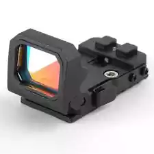 Folding Flip Up Red Dot Sight Holographic Reflex Sight RMR For Glock MOS Pistol