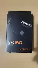 Samsung 870 EVO 1TB, 2.5 inch Internal SSD - ‎MZ-77E1T0B/AM