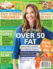 FIRST FOR WOMEN MAG - SEPT. 25, 2023 - JOY BAUER, 59 (COVER) BYE BYE OVER 50 FAT