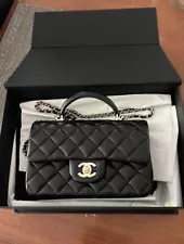 Chanel Mini Rectangular Top Handle Flap Bag