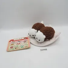 Nyan nyan nyanko C2906 Cat Mochi Ohagi San-x Plush 4.5" TAG Toy Doll japan