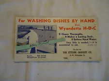 Blotter - Wyandotte H-D-C for sale at Ettline Grocery Co YORK PA