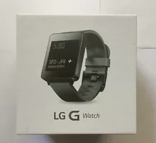 LG G Smart Watch Black LG-W100 Android Wear - *SEALED BOX*