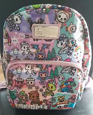 1 X TOKIDOKI SMALL/MEDIUM BACKPACK - PRINT: COTTON CANDY DREAMING - Comic Con