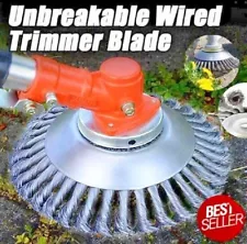 （HOT Sale - 50% Off ) For Unbreakable Wired Steel Trimmer Head Blade For Garden