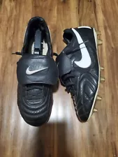 NIKE Tiempo Premier 94 (2009) FG Leather Mens Soccer Cleats Football Size US 8.5