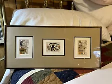 Egyptian Art Signed & Numbered By Jan Fleck