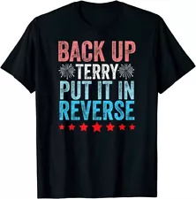 NEW! Retro Back It Up Terry 4th July Fireworks Celebrate T-Shirt - MADE IN USA