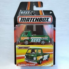 Best of Matchbox Series 1 - 66 Dodge A100 Pickup Diecast Green MBX For Sale