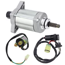 Starter for Honda Foreman 500 TRX500 2012-2019 with Relay and Switch (For: 2019 Honda Foreman 500)